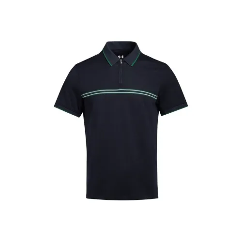 Under Armour Поло Мужское Космический Синий