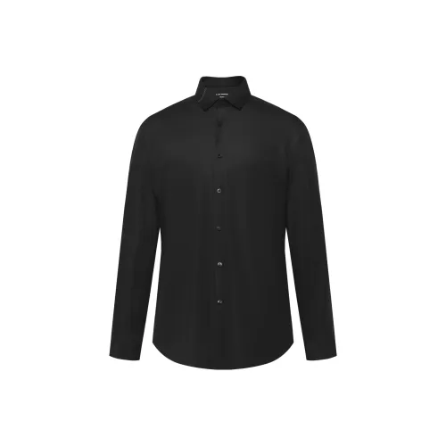 LESS IS MORE Черный 24CXC2011S Мужская Рубашка