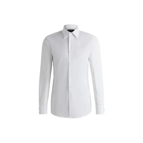 Hugo Boss FW24 Рубашка Мужская Белая