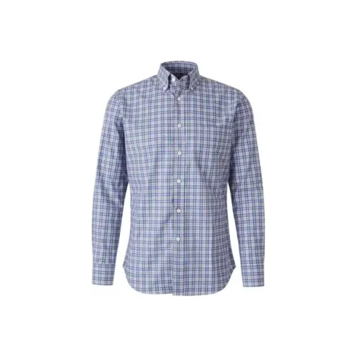 Canali Мужские Синие Рубашки