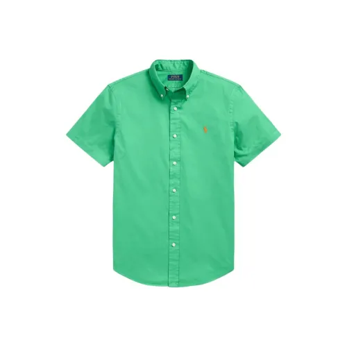 Polo Ralph Lauren SS24 Рубашка Мужская Зеленая
