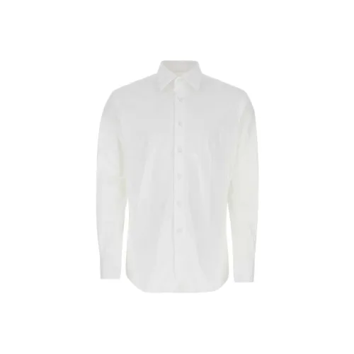PRADA Белые Мужские Рубашки