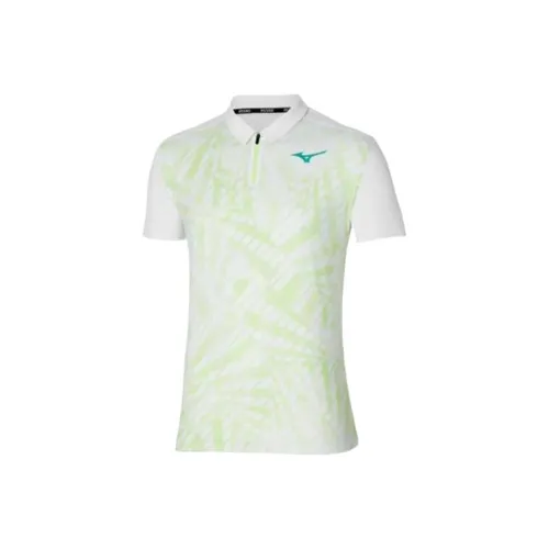 Mizuno White 01 Мужская Поло