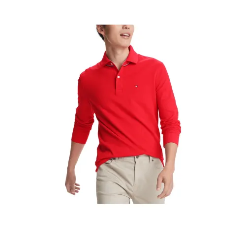 Tommy Hilfiger Polo Мужское Красное