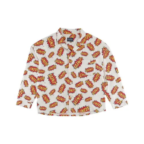 SAINT Mxxxxxx Белая Мужская Рубашка