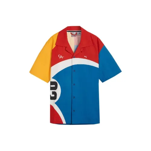 PUMA Bmw Mms Blue Men's Shirts