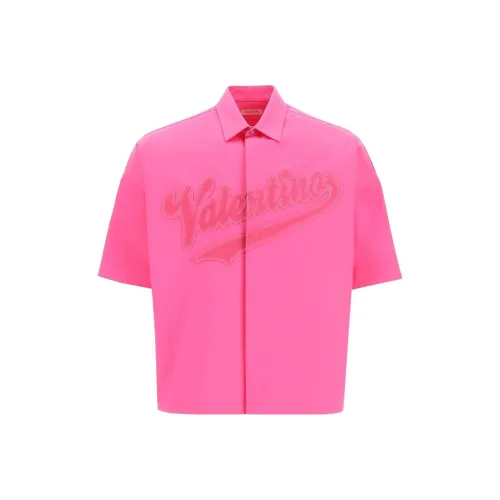 Valentino Розовые Мужские Рубашки