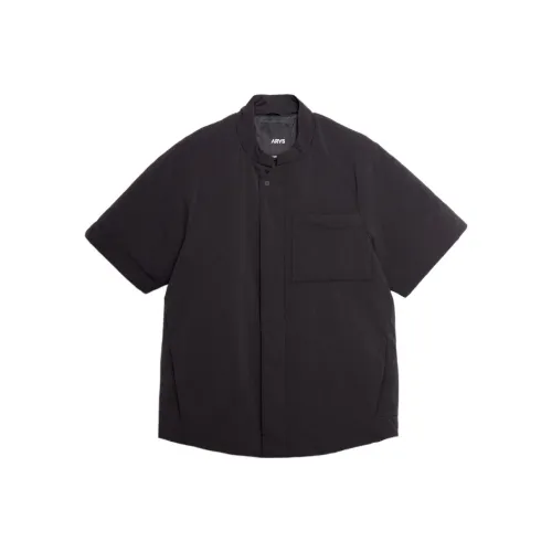 Arys Черные Мужские Рубашки