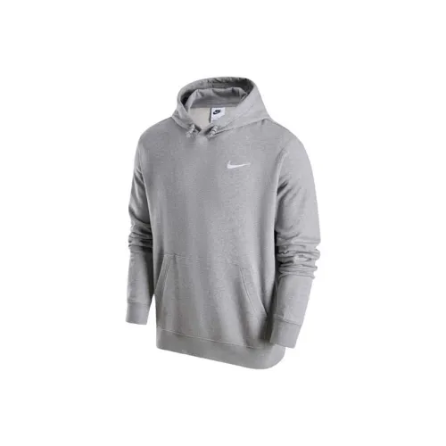 Nike Толстовка Мужской Тонированный Темно-Серый Белый