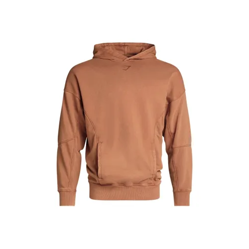 GYMSHARK Heritage Sweatshirt Мужской Каньон Коричневый