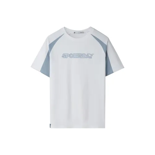 HLA Отбеленная Комбинированная X9 Мужская T-Рубашка