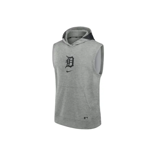 nike Detroit Tigers Аутентичная коллекция Early Work Толстовка Мужская Серый