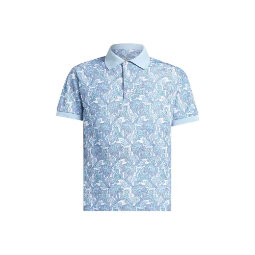 ETRO Синий Мужская Поло