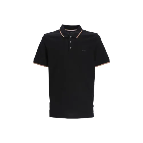 Hugo Boss Мужская черная поло