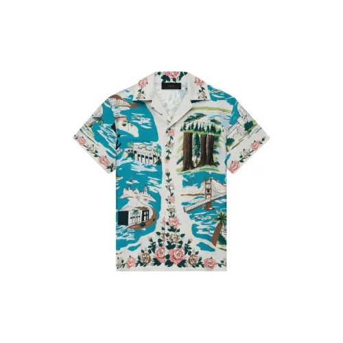 AMIRI Мужские Синие Рубашки