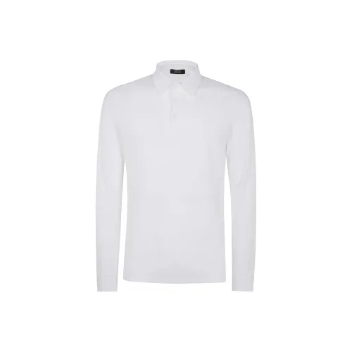 Zanone Белая Мужская Поло