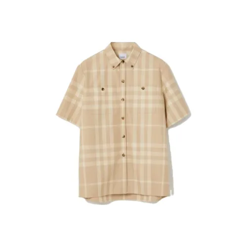 Burberry SS23 Рубашка Мужская Бежевая