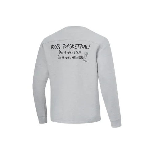 LINING Wade Collection Толстовка Унисекс Фотиния Серый Светлый Дымчатый Серый