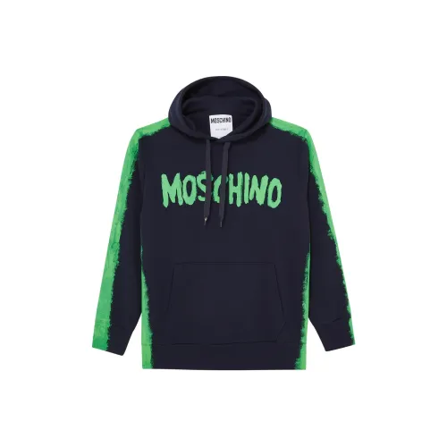 MOSCHINO Толстовка Мужской Темно-синий