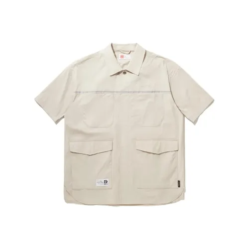 LINING Овсяный серый Мужские рубашки