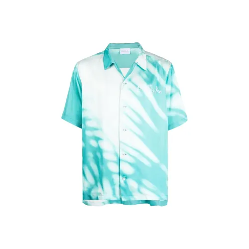 Blue Sky Inn Рубашка Мужская Аква Зеленая