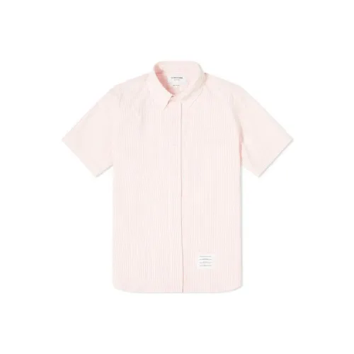 THOM BROWNE Розовые Мужские Рубашки