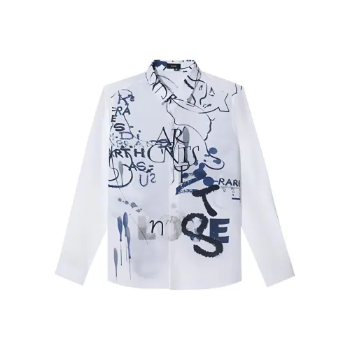 RARE Белые Мужские Рубашки