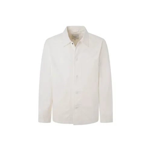 Pepe Jeans Белые Мужские Рубашки