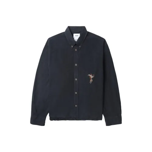 Doublet Черные Мужские Рубашки