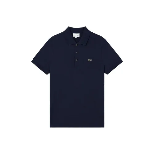 LACOSTE Collaboration Темно-синяя Мужская Поло