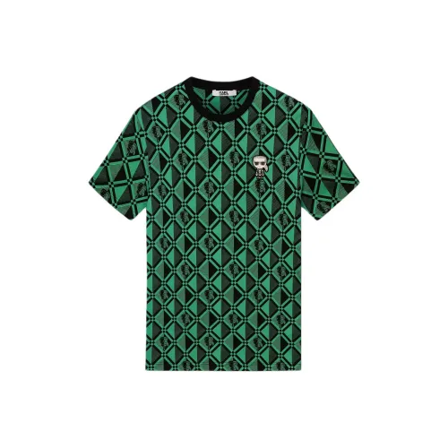 Karl Lagerfeld T-Shirt Мужской Зеленый