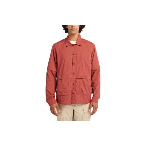 Timberland Рубашка Мужская Соус Красный
