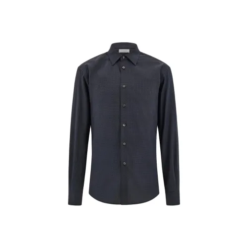 Ferragamo Мужские Черные Рубашки