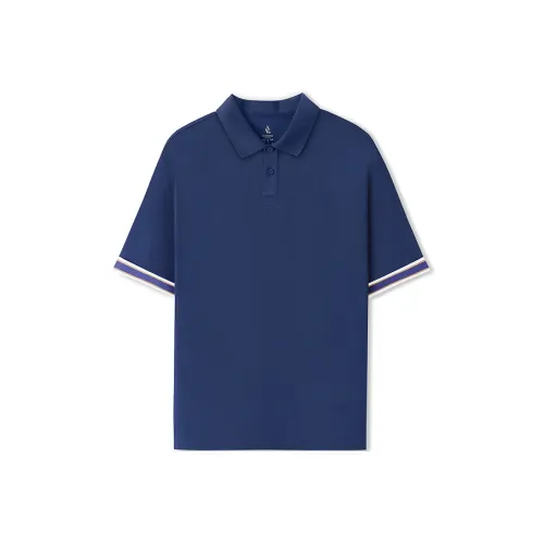 Skechers Поло Мужское Средневековый Синий