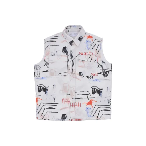 Études Белая унисекс рубашка