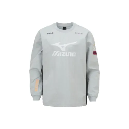 Mizuno Football Heritage Woven Sweatshirt Men's Gray Мицубо Футбол Heritage Вязаный Свитшот Мужской Серый