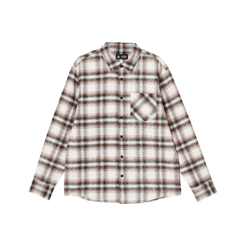 JACK&JONES E10 Орехи Мужская Рубашка