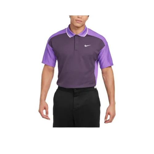 nike Dri FitClub GOLF Swoosh Поло Мужское Dark Raspberry