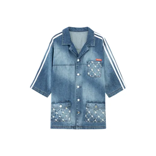 SPRAYGROUND Джинсовый синий Унисекс Рубашки