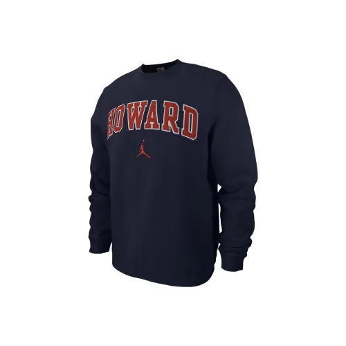 Джордан Морской Синий Мужской Свитшот