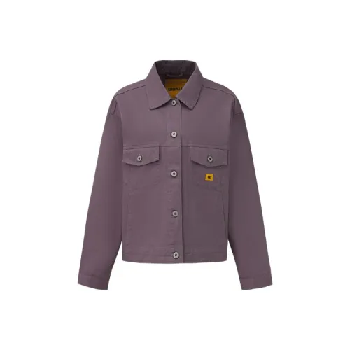 Кошка Фиолетовый Унисекс Рубашки