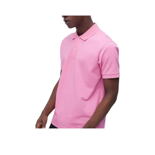 UNIQLO Персиково-розовый Унисекс Поло