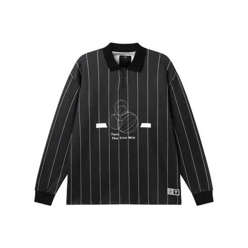 Toos. Мужская черная поло