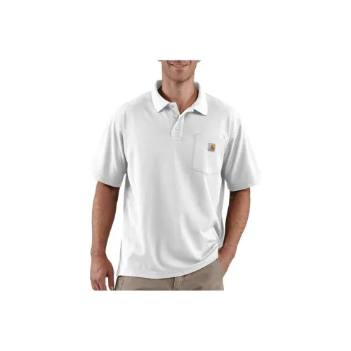 Carhartt Белая Мужская Поло