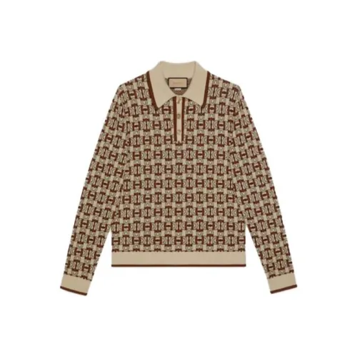 GUCCI Айвори Мужская Поло