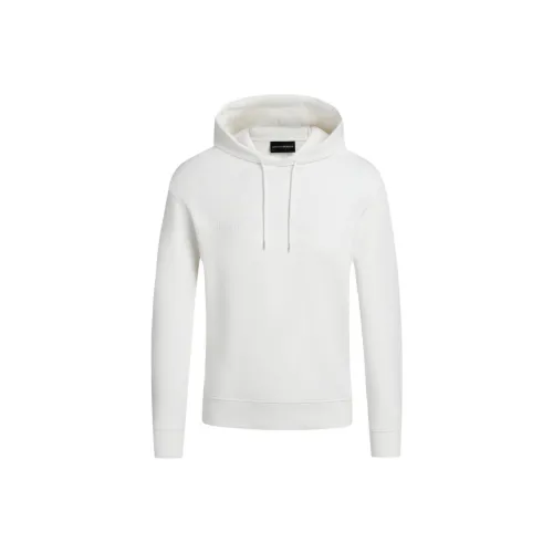 EMPORIO ARMANI FW24 Толстовка Мужской Белый