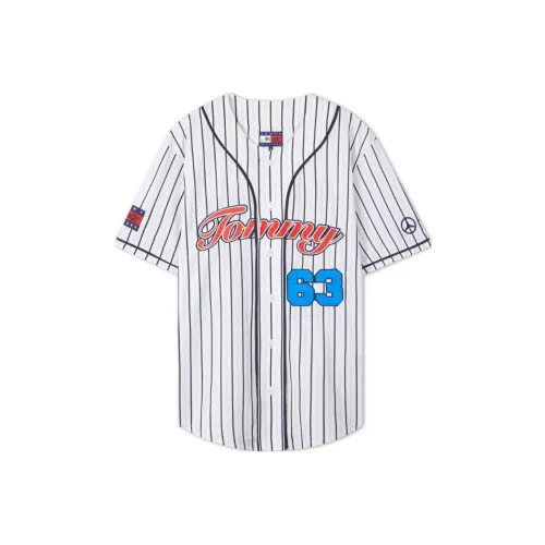 Tommy Hilfiger Mercedes AMG F1 X Awake NY Co Бренд Белая Унисекс Рубашка