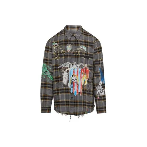 AMIRI Мужские Черные Рубашки