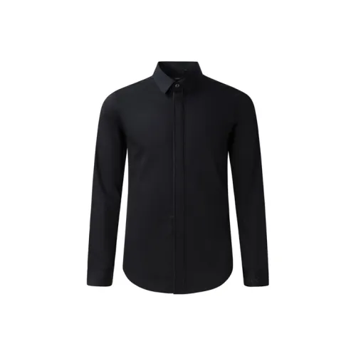 RARE Черные Мужские Рубашки