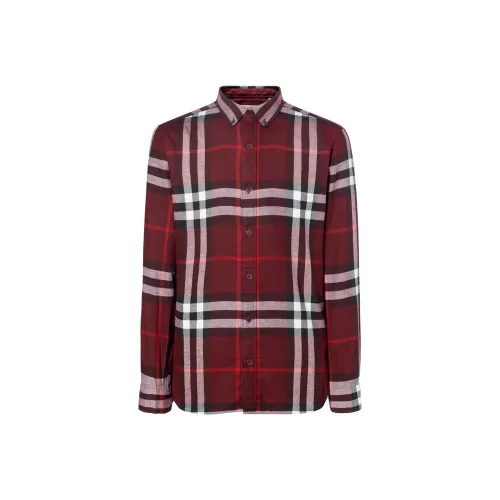 Burberry Рубашка Мужская Многоцветная